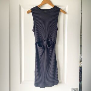 Stretchy Black Knot Dress
